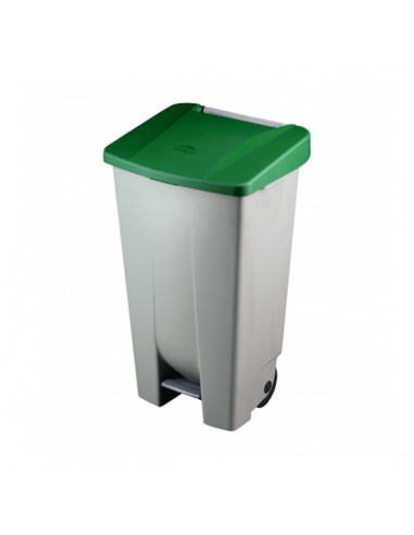 CONTENEDOR SELECTIVO 120LT + TAPA VERDE