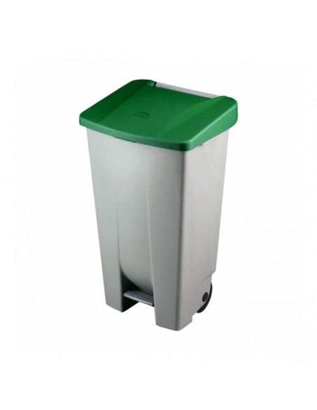 CONTENEDOR SELECTIVO 120LT + TAPA VERDE