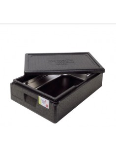 CONTENIDOR GASTRONORM 60X40X32 NEGRE