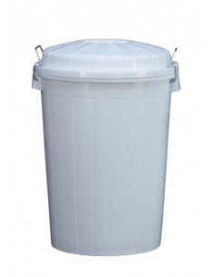 CUBO BASURA INDUSTRIAL 95LT BLANCO