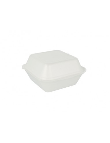 CONXA PER HAMBURGUESES 15x15x7 POL.BLANC 125U