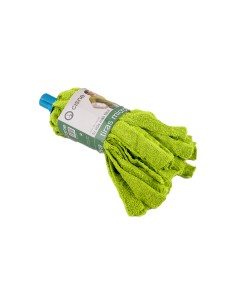 FREGONA MICROFIBRA TIRAS VERDE CISNE