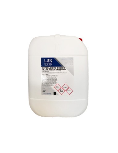 HIPOCLORITO LAVANDERIA (LEJIA CONCENT) 20KG RESID
