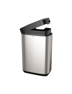 PAPELERA TORK BIN 50 LITROS ACERO INOX.