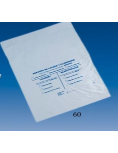 BOLSA LAVANDERIA 40X55CM BLANCA - PAQUETE 250UND