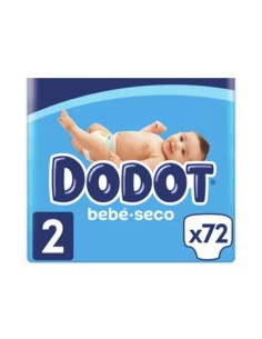 PAÑAL DODOT TALLA 2  72 UNIDADES
