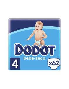 PAÑAL DODOT TALLA 4  62 UNIDADES