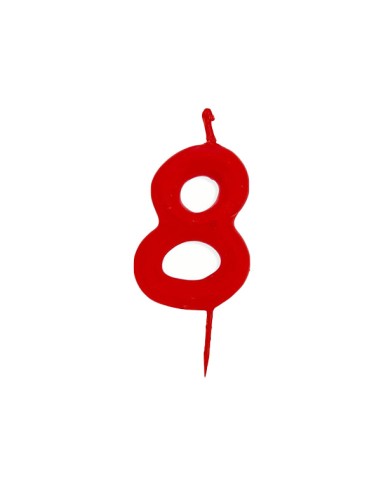 ESPELMA Nº 8 VERMELLA AMB ESCURADENTS 12 UNT