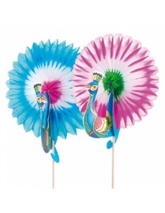 PINCHO PAVO REAL 12CM - PAQUETE 50UND