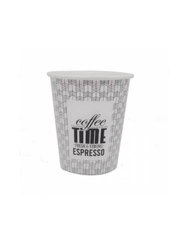 VASO CARTÓN VENDING COFFE TIME 370CC - PAQ 50 UND