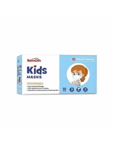 MASCARILLA QUIRÚRGICA INFANTIL 3 PLIEGUES - 50U