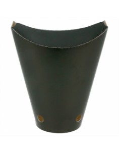 VASO FRITAS C/CIERRE 12oz 360ml NEGRO 100U