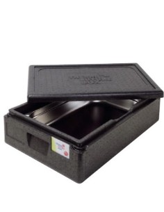 CONTENEDOR GASTRONORM 60X40X40 NEGRO