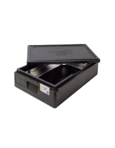 CONTENIDOR GASTRONORM 60X40X32 NEGRE