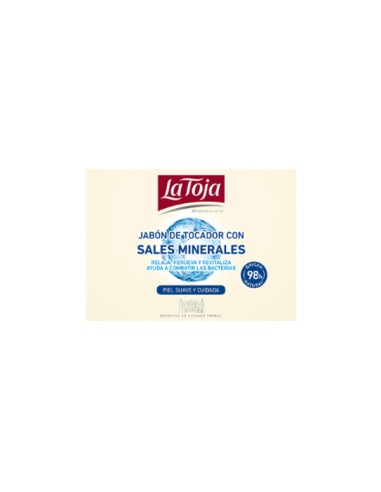 PASTILLA SABÓ TOCADOR "LA TOJA" 125gr PACK 2 UNITATS