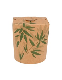 ENVASES PARA NOODLES FEEL GREEN 960ML CARTÓN 50U