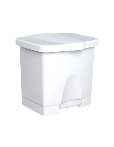 CONTENIDOR AMB PEDAL 25L BLANC LY-40BR UNITAT