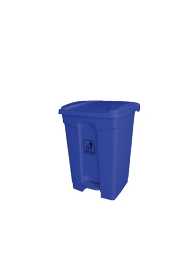 CONTENEDOR 45LT PEDAL AZUL + TAPA AF07331