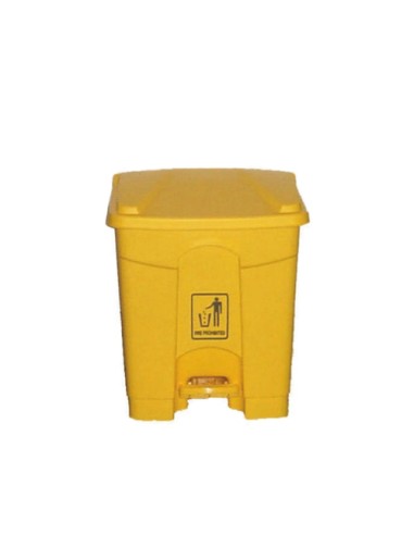 CONTENEDOR 68LT PEDAL AMARILLO + TAPA REF.AF07317