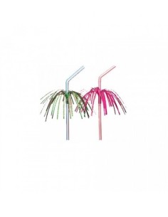 CANUTILLO FLEXIBLE CON PALMERA - PAQUETE 50UND