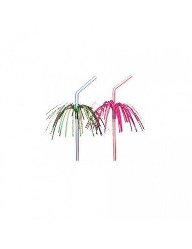 CANUTILLO FLEXIBLE CON PALMERA - PAQUETE 50UND