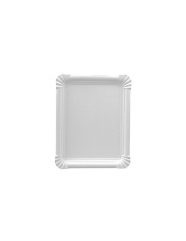 BANDEJA CARTON 20x26CM PAQUETE 100 UND