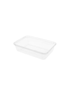 BANDEJA PP 750CC TRANSPARENT - CAIXA 500UNT