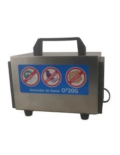 GENERADOR OZONO 20G/H 250m3 PORTATIL UNIDAD