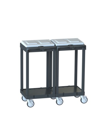 CARRO PORTABOLSAS DOBLE STAFF H099-1