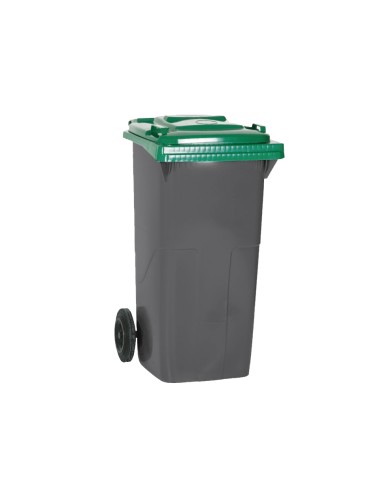 CONTENEDOR TAPA VERDE 120L