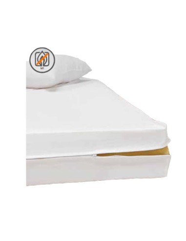 FUNDA ENTERA COLCHÓN IMPERMEABLE 90X190X15 BL...