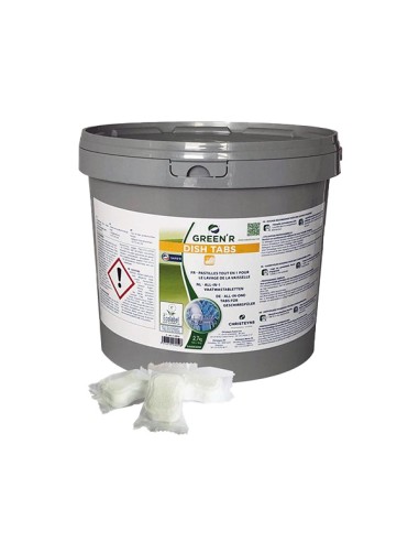 GREEN´R DISH TABS (D-EASY BEL) POT PLÀSTIC