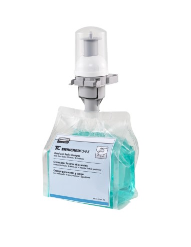 CARREGA FLEX 500ML ESPUMA XAMPU- CAIXA 5UNT