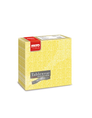 SERV.FATO 40X40CM MOSAIC GIALLO - CAJA 800U