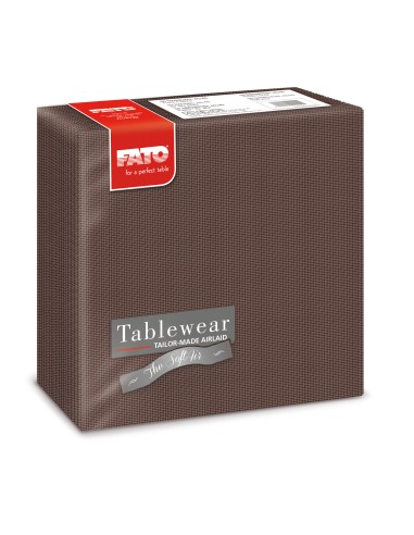 TOVALLÓ FATO 40X40CM SHADE CIOCCOLATA - CX 500U