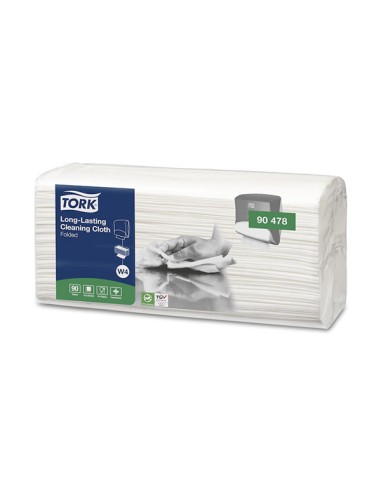 BAIETA VISCOSA TORK BLANCA 90UNT