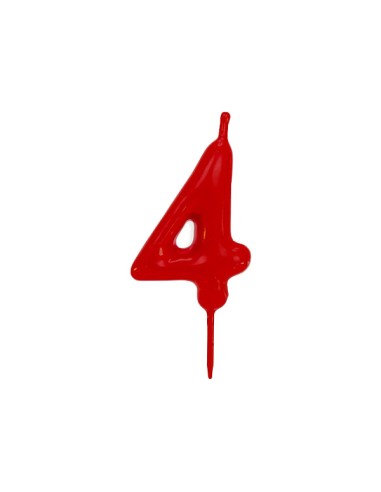 ESPELMA Nº 4 VERMELLA AMB ESCURADENTS 12 UNT