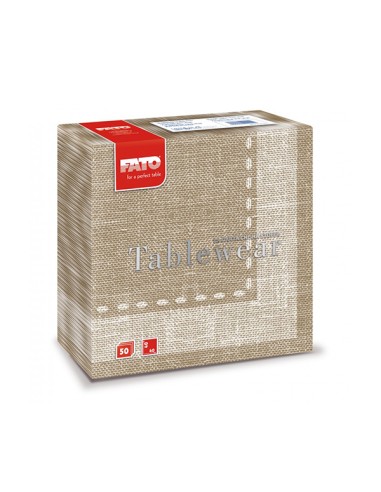 SERVILLETA FATO 40X40CM CATXEMIRE CAFFE - CJ 800U