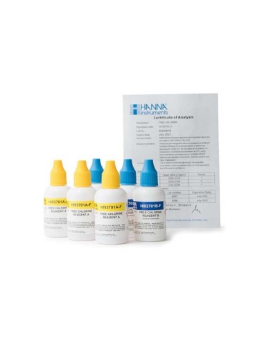 REACTIVO LIQUIDO CLORO LIBRE 300 TEST