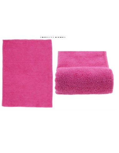 BAYETA MICROFIBRA 38X40CM FUCSIA - PAQUETE 12U