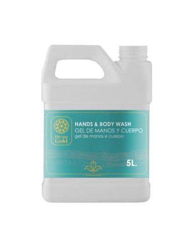 GEL DE MANOS Y CUERPO 5L "DREAM GOLD" CJ 4