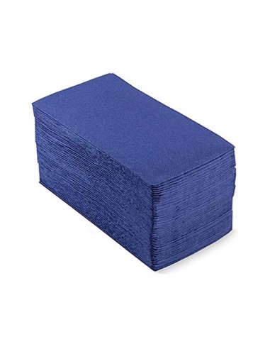 TOVALLÓ 40X40CM PLEGAT 1/8 PUA PUA BLAU-CX 1800U
