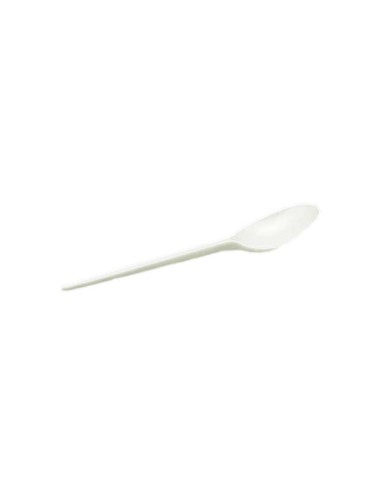 CUCHARA POSTRE CREMA REUTILIZABLE 13CM - 100 UND
