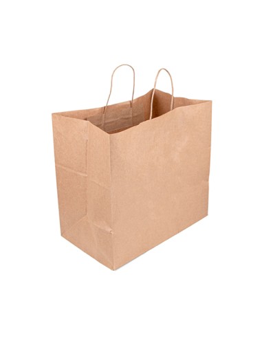 BOLSA KRAFT RIZADA 36+21x33.5 CAJA 250U