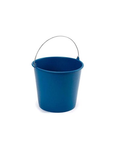CUBELL AIGUA 12LT BLAU AMB ASA METAL·LICA