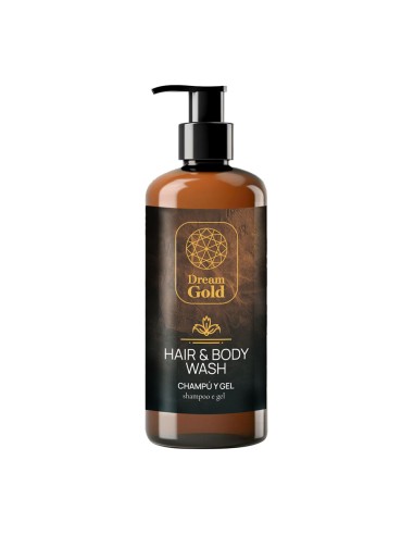 CHAMPU Y GEL 300ML "DREAM GOLD" CAJA 24