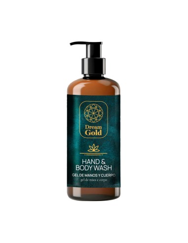 GEL DE MANOS Y CUERPO 300ML "DREAM GOLD" CAJA 24