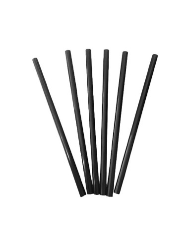 CANYETA RECTA MOJITO NEGRE 150X8MM -PAQ 250UND