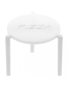 MESITAS PIZZA 4.5X3.7CM BLANCO PP PAQ. 250 UND