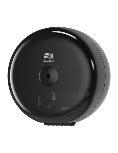 DISPENSADOR SMART ONE MINI PAPEL HIG.TORK NEGRO T9